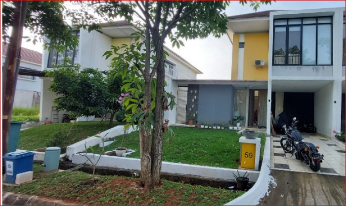 Rumah Dijual Semi Furnished di Cluster Summer Blizz Simpruk Lippo Cikarang